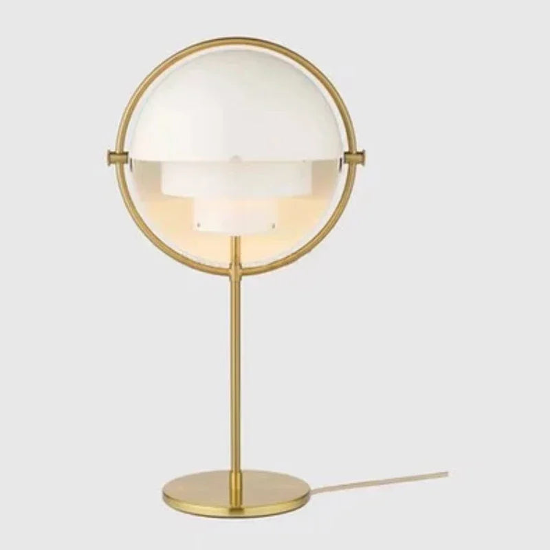 Afralia™ Nordic Danish Design LED Desk Lamp Gold Black for Living Room Bedroom Study