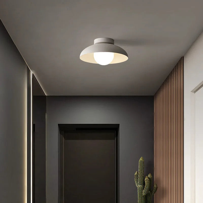 Afralia™ LED Round Ceiling Light Modern, 5W, in Living Room Bedroom Corridor