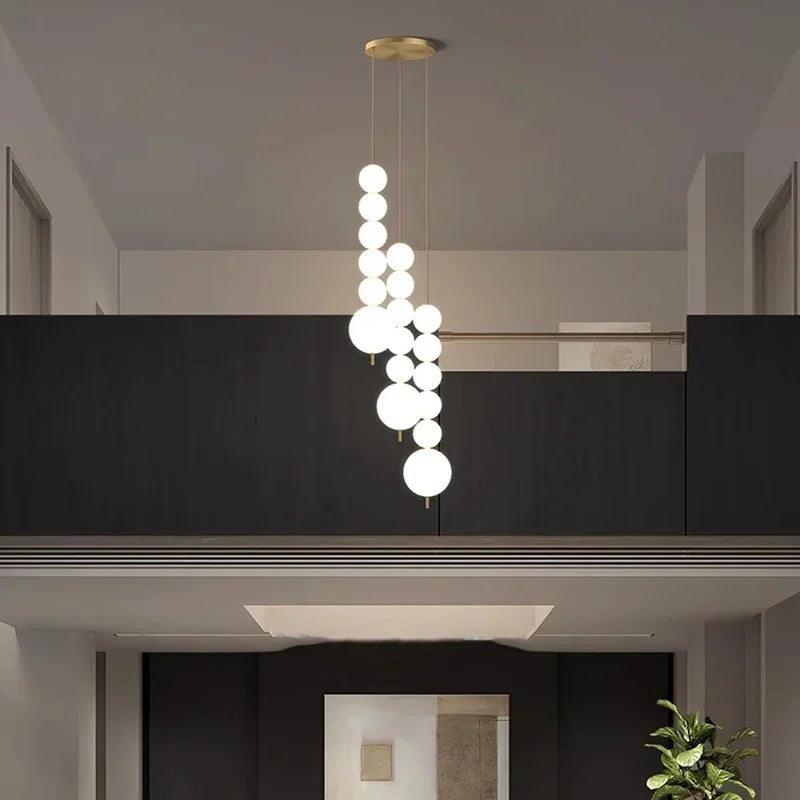 Afralia™ Nordic Dining Room Pendant Ceiling Light Chandelier for Indoor Living Room