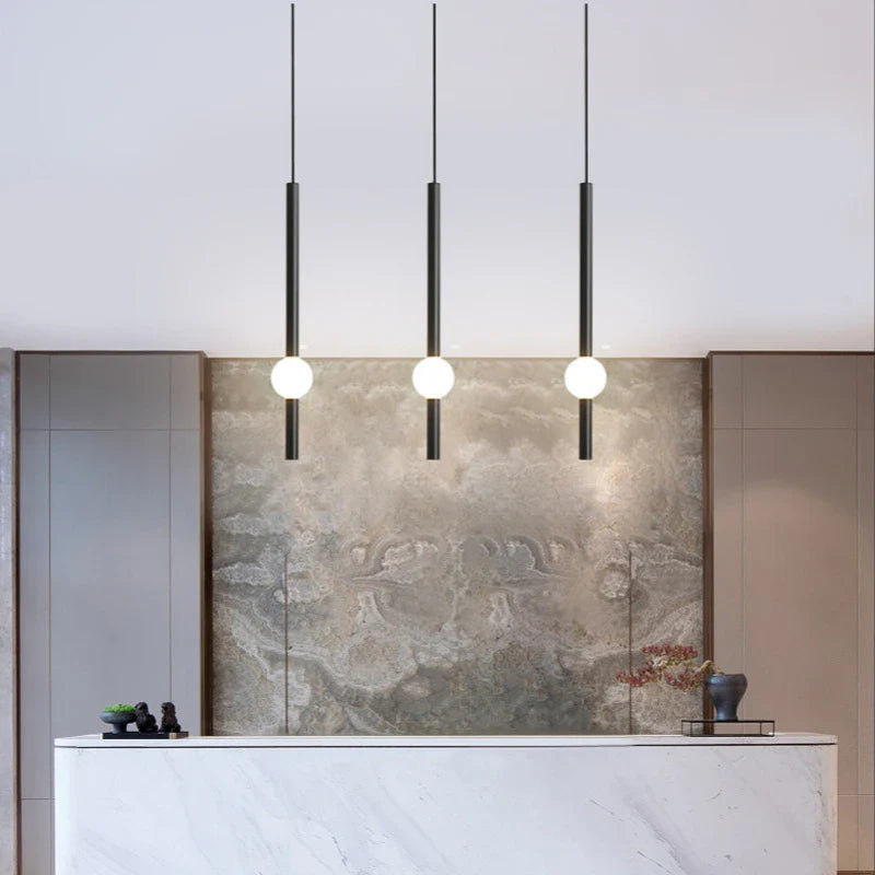 Afralia™ Nordic LED Pendant Lights - Modern Hanging Lamps for Living Room, Bedroom, Kitchen, Dining Room