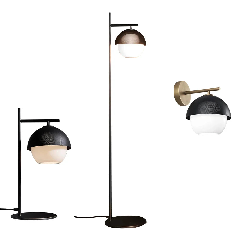 Afralia™ Black LED Floor Lamp - Modern Stylish Nordic Design for Home and Living Room