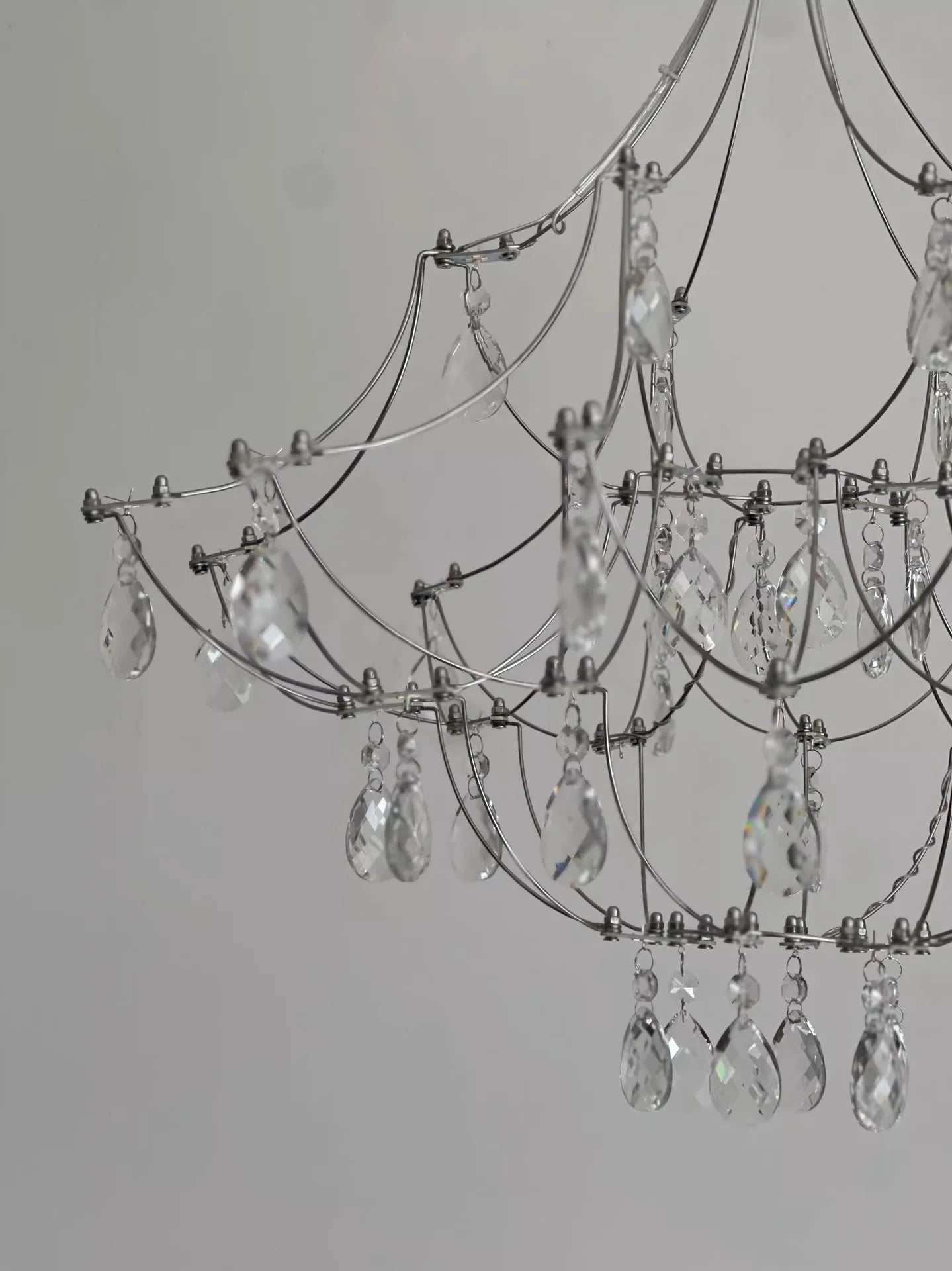 Afralia™ Nordic Firefly Crystal Chandelier for Modern Luxury Living Spaces