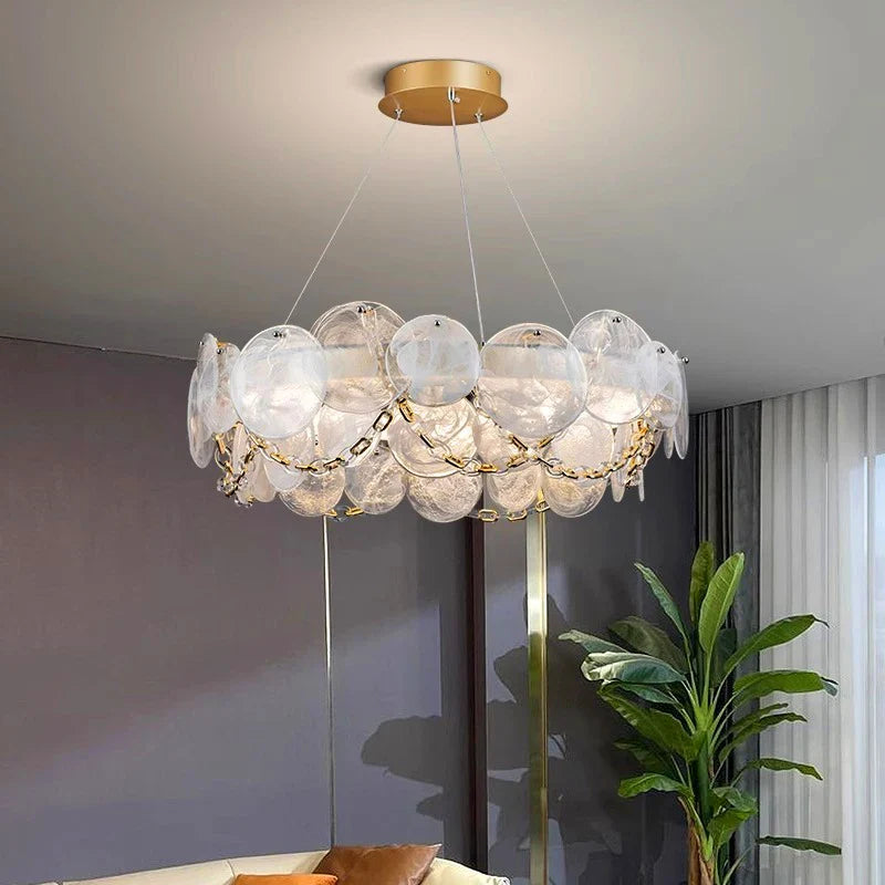 Afralia™ Nordic LED Pendant Chandelier for Cozy Bedroom Decor