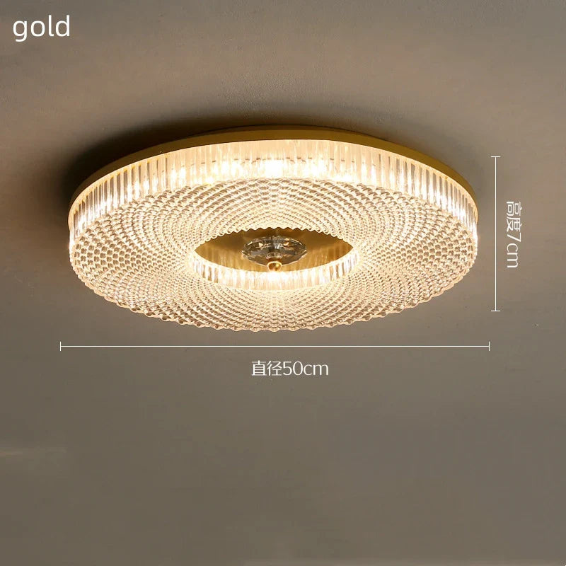 Afralia™ Water Wave Ceiling Lamp for Bedroom Living Dining Room Decor