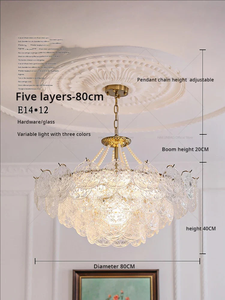 Afralia™ Crystal Chandelier: Modern Chic Pearl Light for Elegant Home Decor