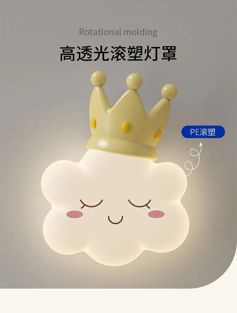 Afralia™ Pink Bow Cloud Ceiling Lamp for Princess Room, Modern & Romantic Girl Bedroom Explicit