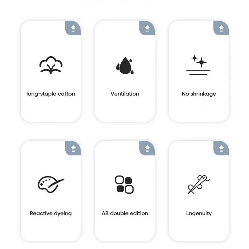 Afralia™ Striped Grid Printed Bedding Sets: Japanese Comfort for Summer