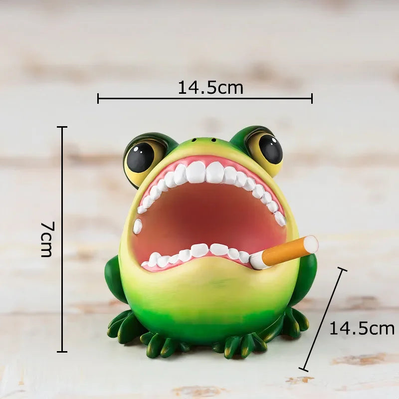 Afralia™ Skeleton Shape Ashtray: Unique Smoking Accessory for Office Table or Desktop