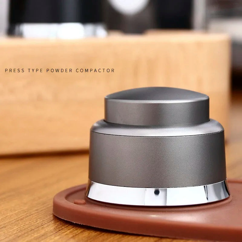 Afralia™ Adjustable Coffee Tamper | Stainless Steel Flat Base | Barista Tool