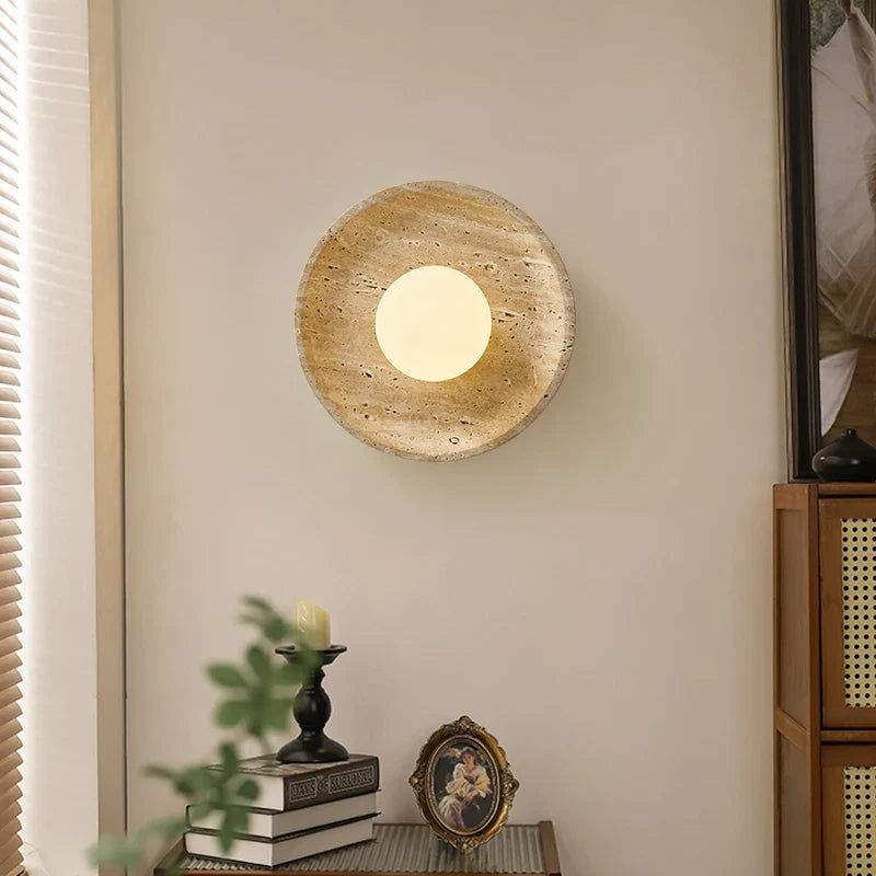 Afralia™ Nordic LED Wall Lamps for Bedroom Decoration - Minimalist Design - Pull Chain Switch