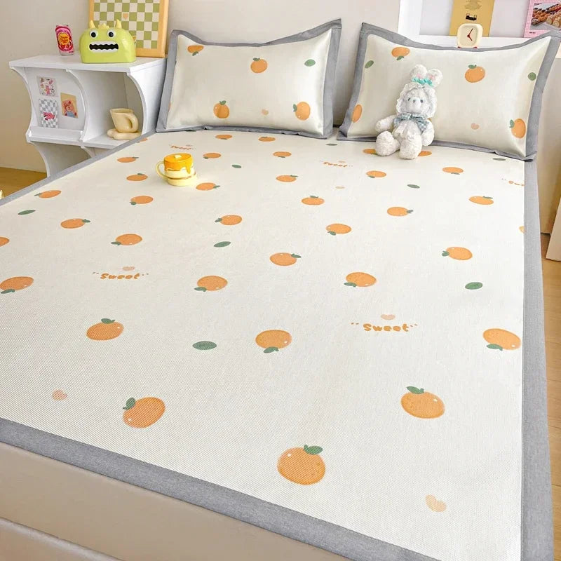 Afralia™ Luxury Ice Silk Cool Mat: High-Quality, Breathable & Washable Cooling Bed Pad