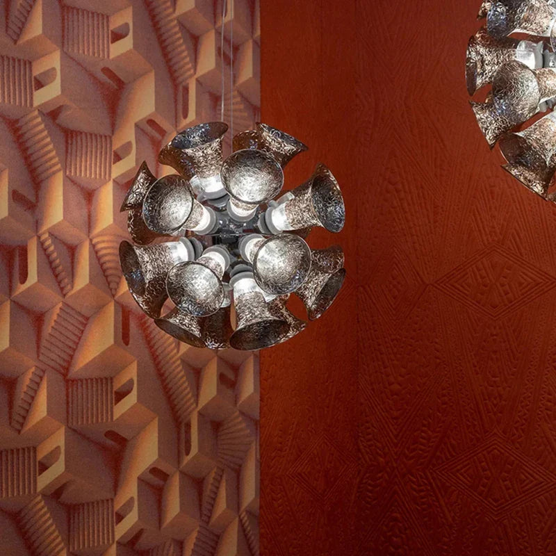 Afralia™ Designer Luxury Chalice Lamp for Living Room Bedroom Hotel Project Décor Home LED Suspension Luminaire