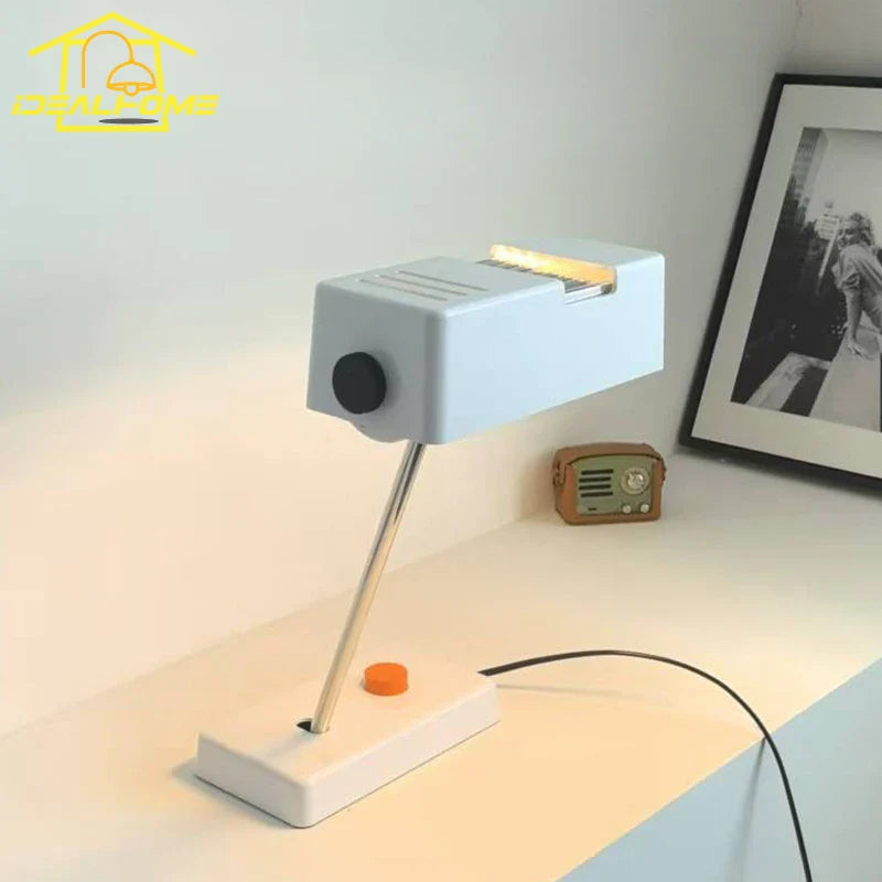 Afralia™ Retro Industrial Table Lamp LED E27 Desk Light for Home Decor Living Room