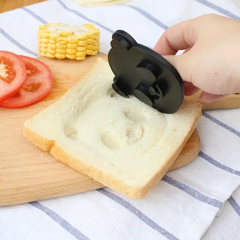 Afralia™ Panda Sushi Mold Kit - Creative Bento Rice Mold Set