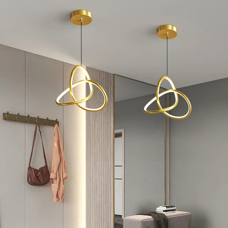 Afralia™ Nordic LED Pendant Light Indoor Lighting for Home Decoration