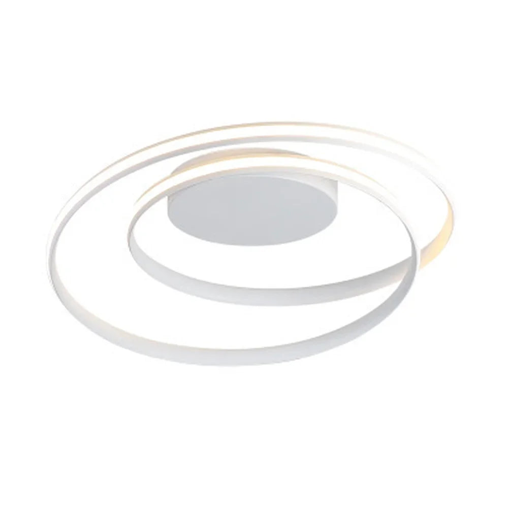 Afralia™ Modern LED Chandelier in Black & White for Living, Bedroom, Dining Room Lighting