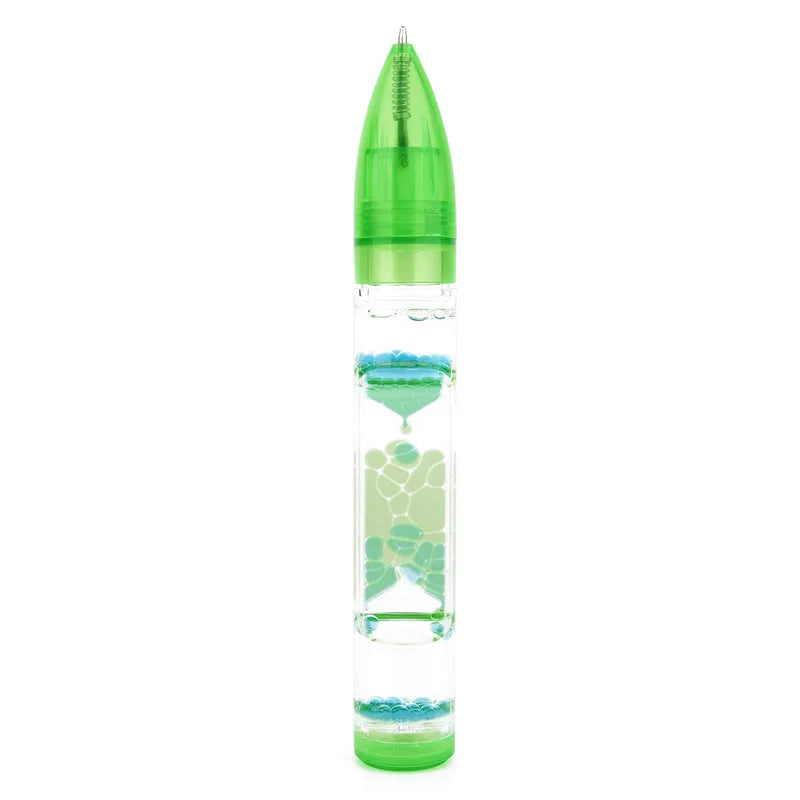 Afralia™ Liquid Hourglass Pen: Colorful Oil Drops for Creative Decompression and Decoration