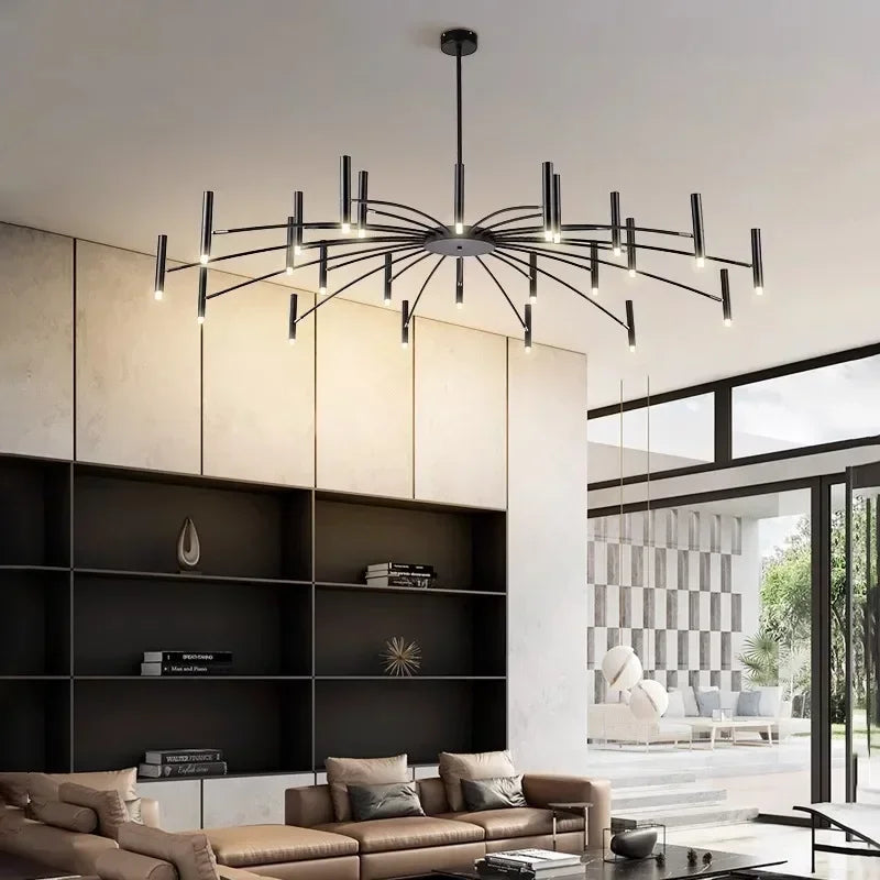 Afralia™ LED Ceiling Chandelier Nordic Living Dining Room Bedroom Lighting Fixture