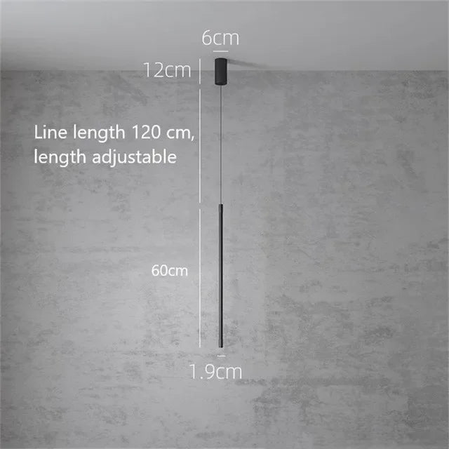 Afralia™ Nordic RGB LED Pendant Light for Modern Home Decor