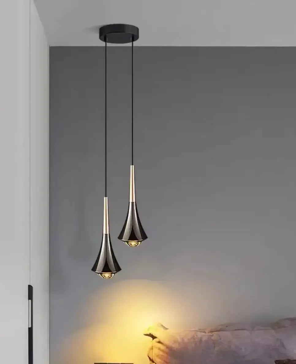 Afralia™ Modern LED Pendant Light Fixture for Bedroom Living Room Kitchen Dining Home Decor