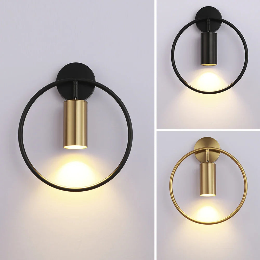 Afralia™ LED Indoor Wall Lamps for Home Decor, Living Room, Bedroom, and Bedside Lighting