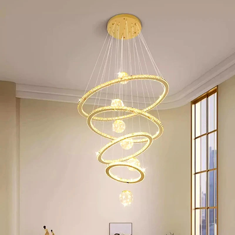 Afralia™ Modern Indoor Pendant Light Chandelier for Dining Room and Living Room