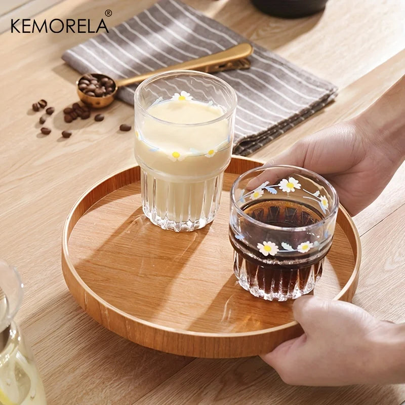 Afralia™ Round Acacia Wood Serving Tray - Decorative Farmhouse Candle Holder Tray