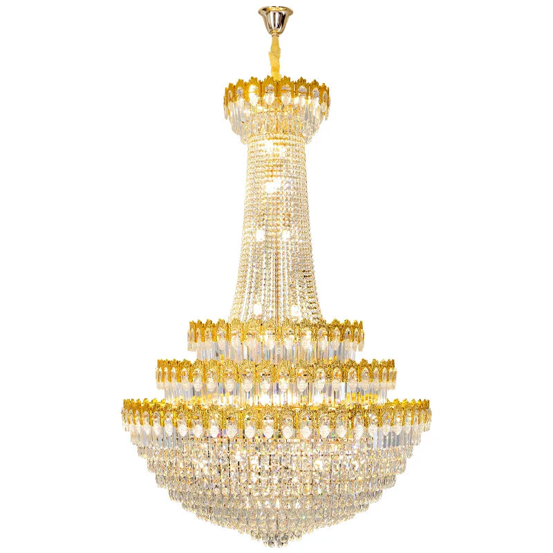 Afralia™ Crystal Chandelier: Luxury European Living Room Main Light 2024 Elegant Design