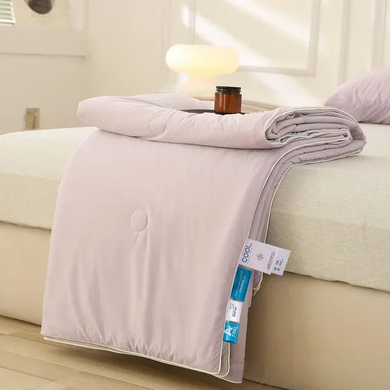Afralia™ Summer Cooling Blanket: Lightweight Double Side Cooling Comforter