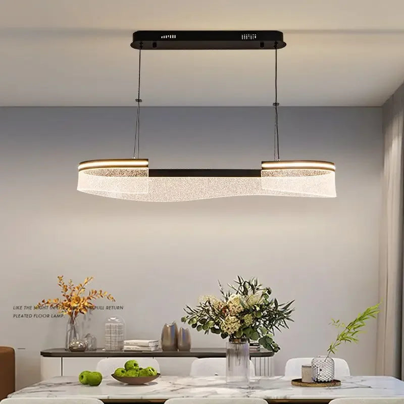 Afralia™ Modern LED Pendant Light Chandeliers for Living and Dining Room Lighting