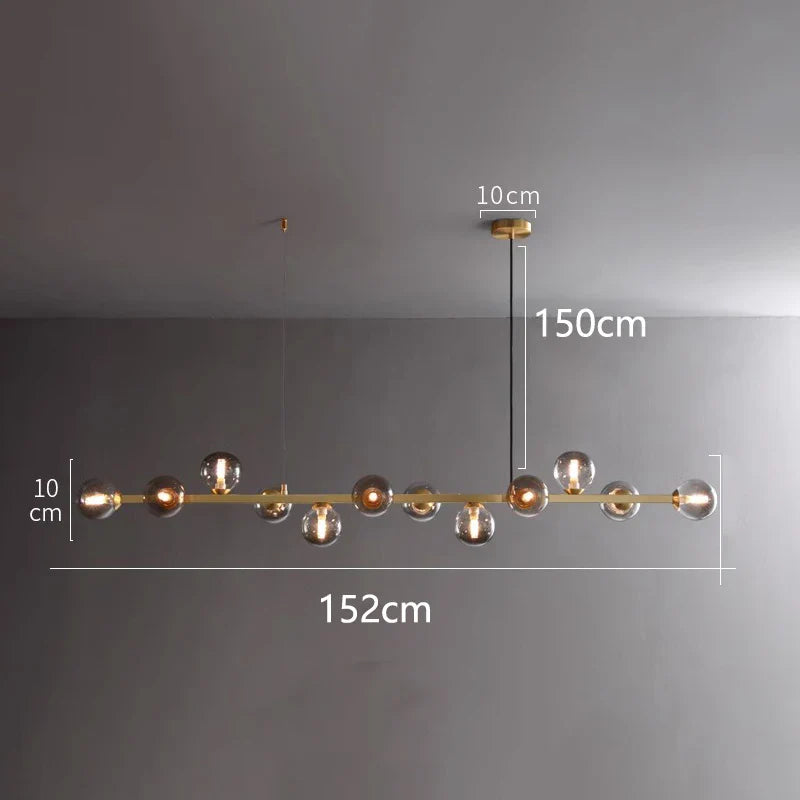 Afralia™ LED Pendant Chandeliers for Modern Living and Dining Room Lighting