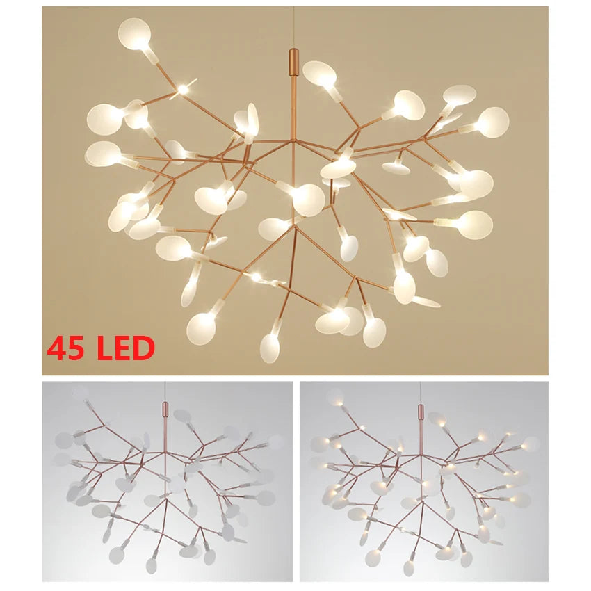 Afralia™ Luxe Chandelier: Modern Nordic Ceiling Light for Living & Dining Room