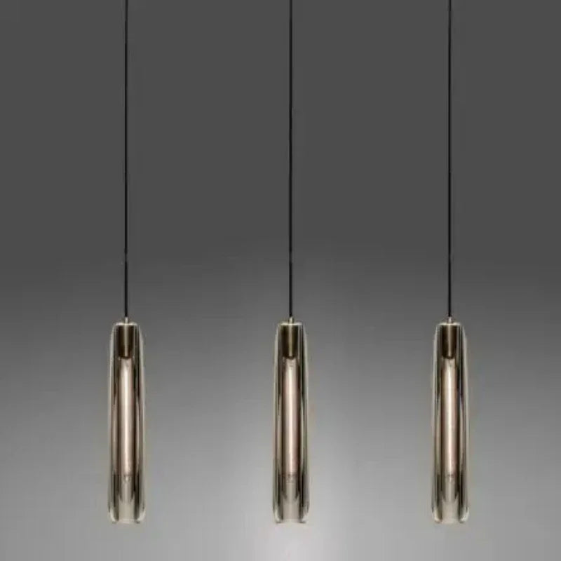 Afralia™ Crystal Tulip Chandelier: Postmodern American Style Bedroom Bar Bedside Light