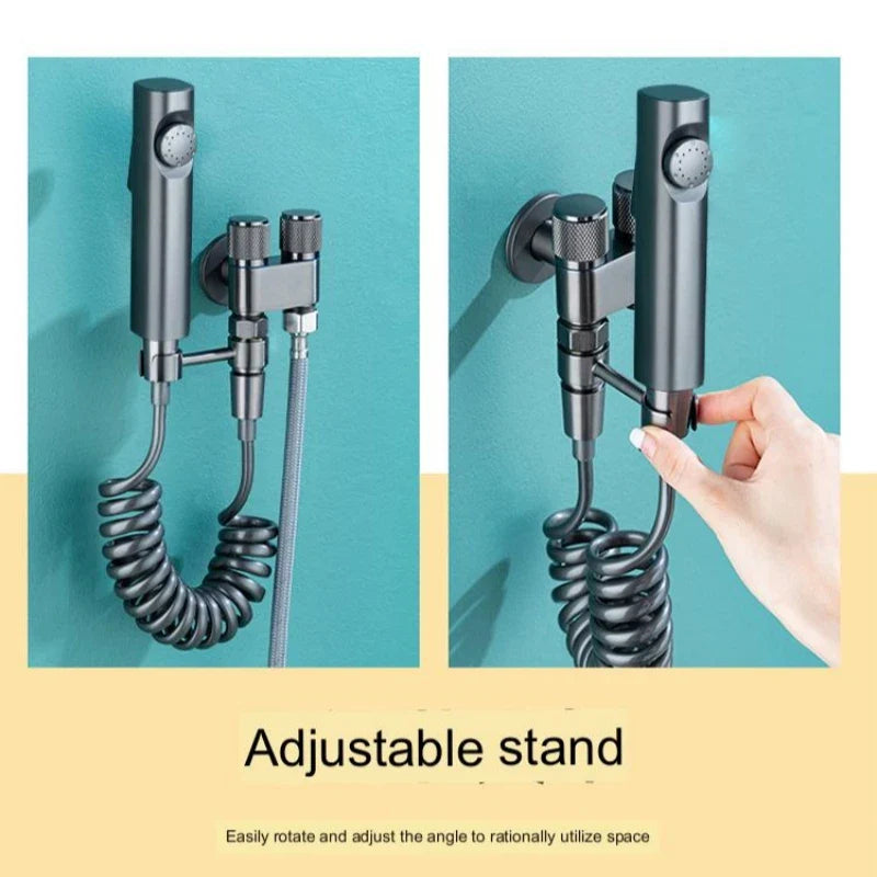 Afralia™ Handheld Bidet Sprayer for High Pressure Bathroom Cleaning