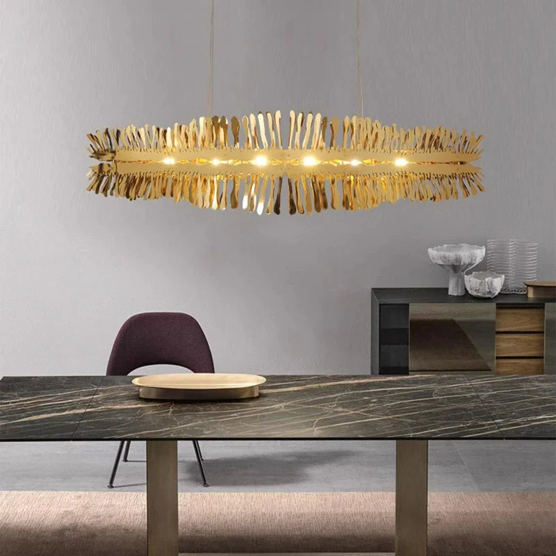 Afralia™ Modern Ceiling Chandeliers | Dining Room Hanging Light Fixture | Indoor Pendant Lamps