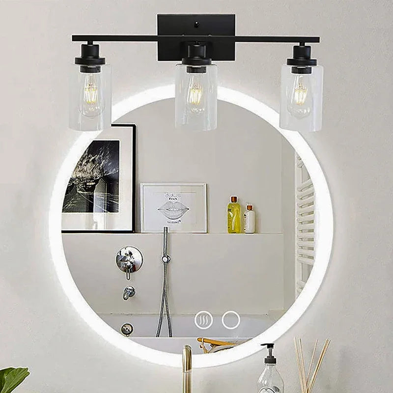 Afralia™ Retro Bathroom Wall Light - American Style Mirror Headlight for Industrial Bathroom Decor