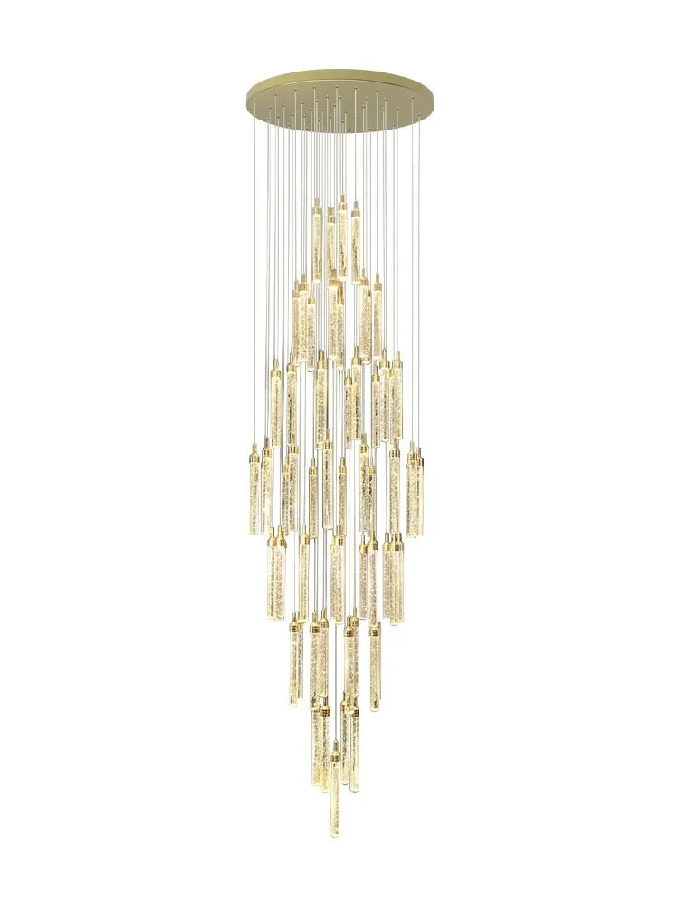Afralia™ Crystal Chandelier: Modern Luxury Pendant Lighting for Home Decor