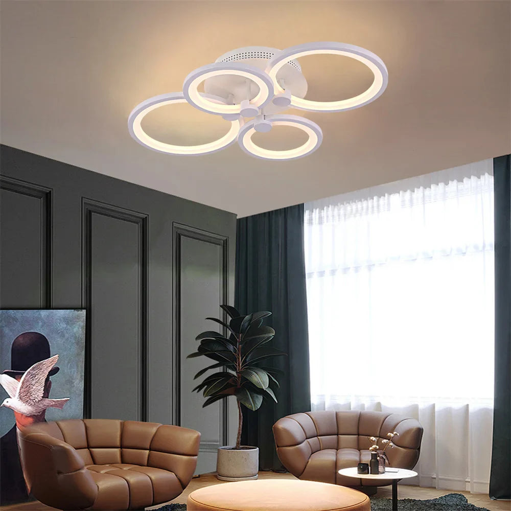 Afralia™ Nordic Bubble Acrylic LED Ceiling Light Chandelier | Minimalist Home Decor Indoor Lighting