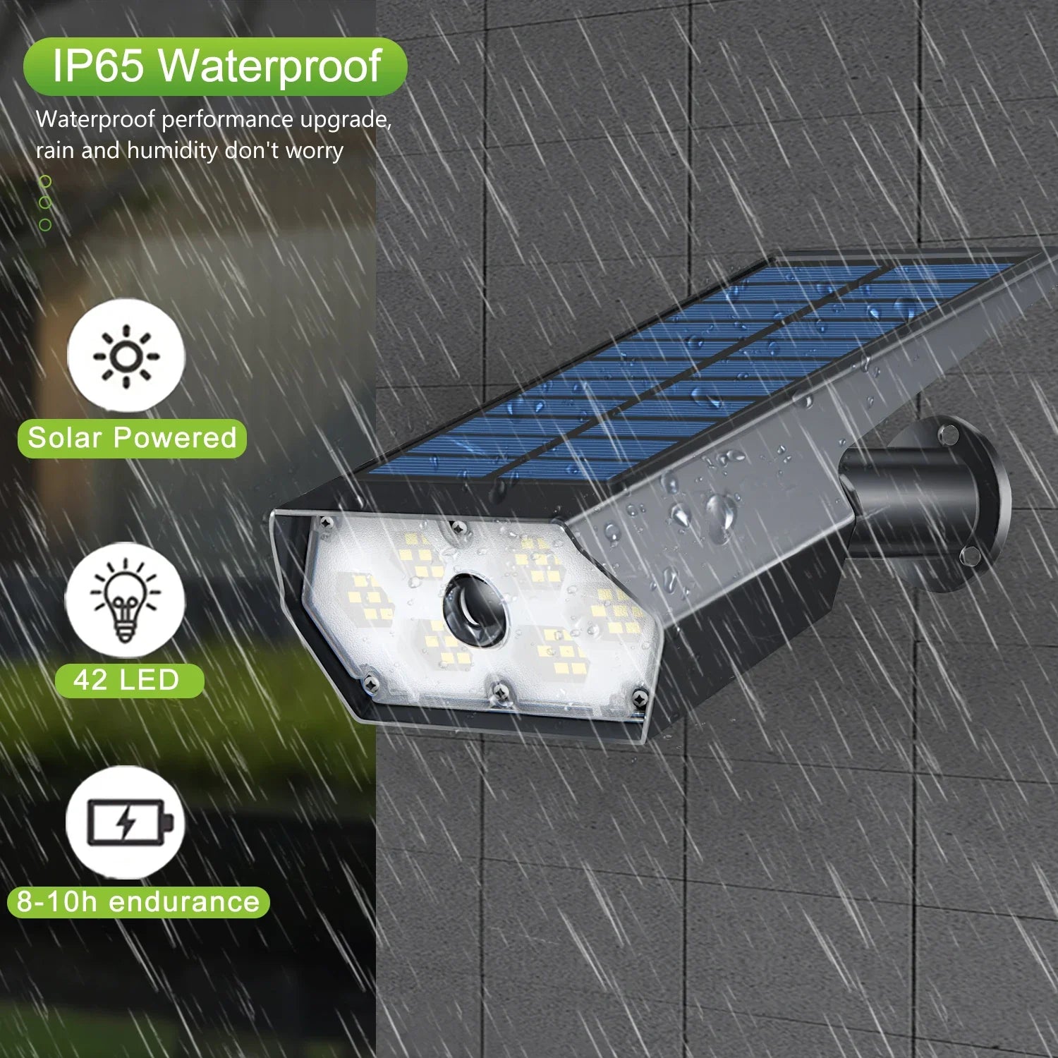 Afralia™ Solar Motion Sensor Lights: 3 Modes Waterproof Spotlights for Garden, Pathway & Driveway