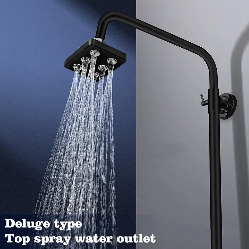 Afralia™ High Pressure Rainshower Shower Head for Magic Water Flow in Bathroom