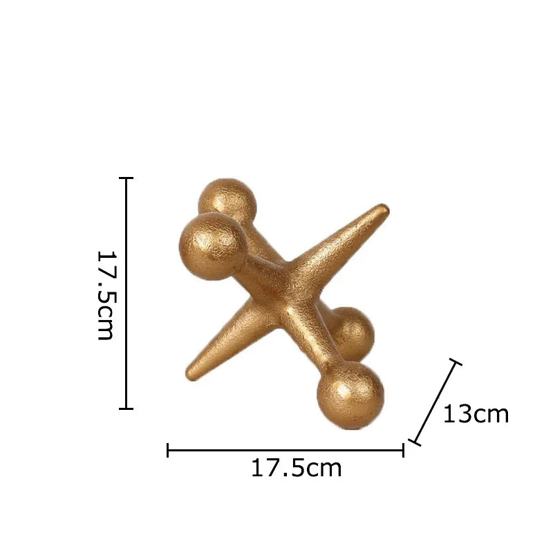 Afralia™ Molecular Model Resin Sculpture Abstract Desk Decor Aesthetic Room Ornament