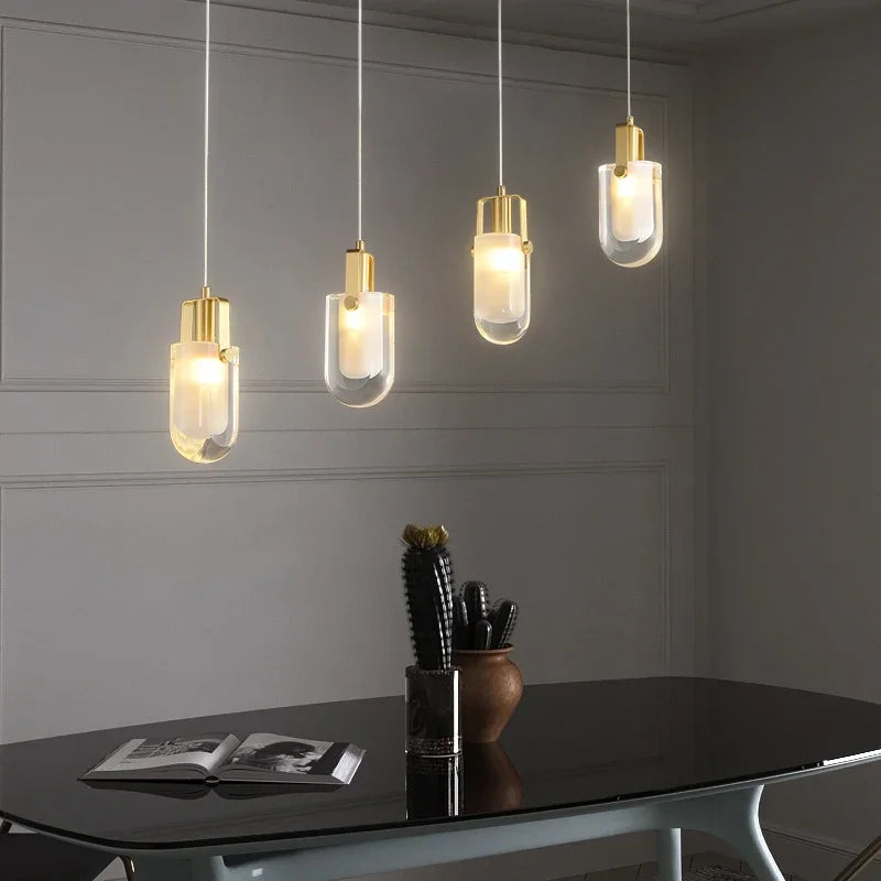 Afralia™ Crystal Loft Chandelier for Staircase, Living Room, and Apartment Luxe Lighting