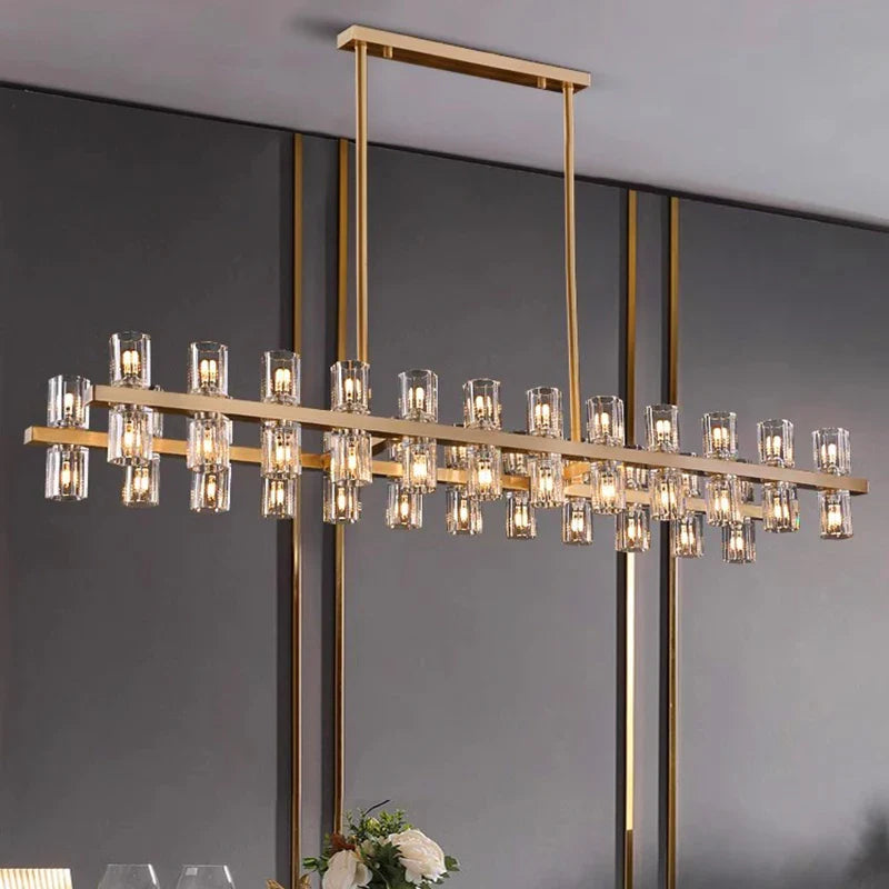 Afralia™ Modern Ceiling Chandeliers Hanging Pendant Light Fixture for Living Room Dining Room