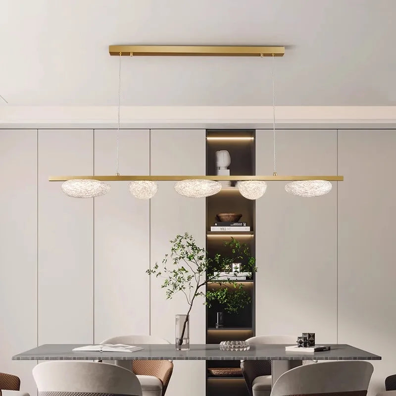 Afralia™ Modern Pendant Light | LED Chandelier for Dining Room & Interior Lighting