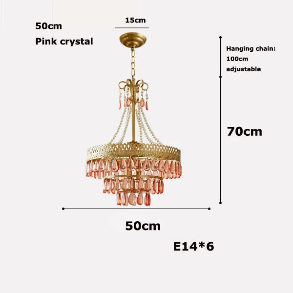 Afralia™ Crystal LED Ceiling Chandelier for Dinning Room