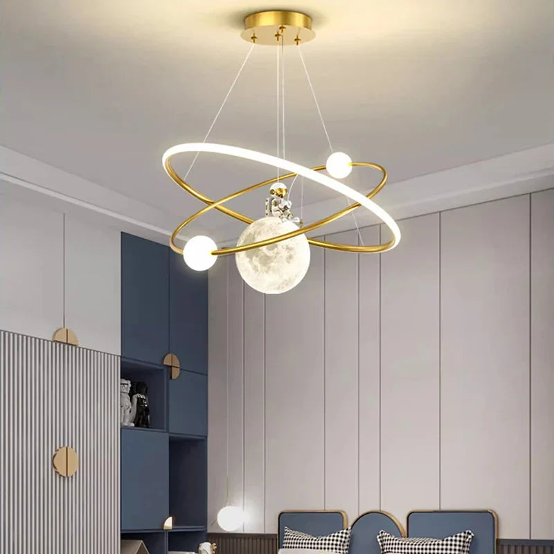 Afralia™ LED Pendant Chandelier for Bedroom and Living Room Lighting