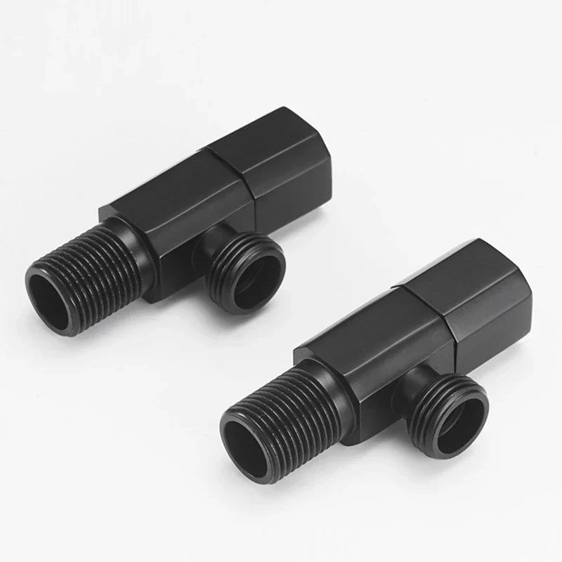 Afralia™ Black Stainless Steel Filling Valve Faucet, Standard G1/2 Thread Kitchen Mixer Tap