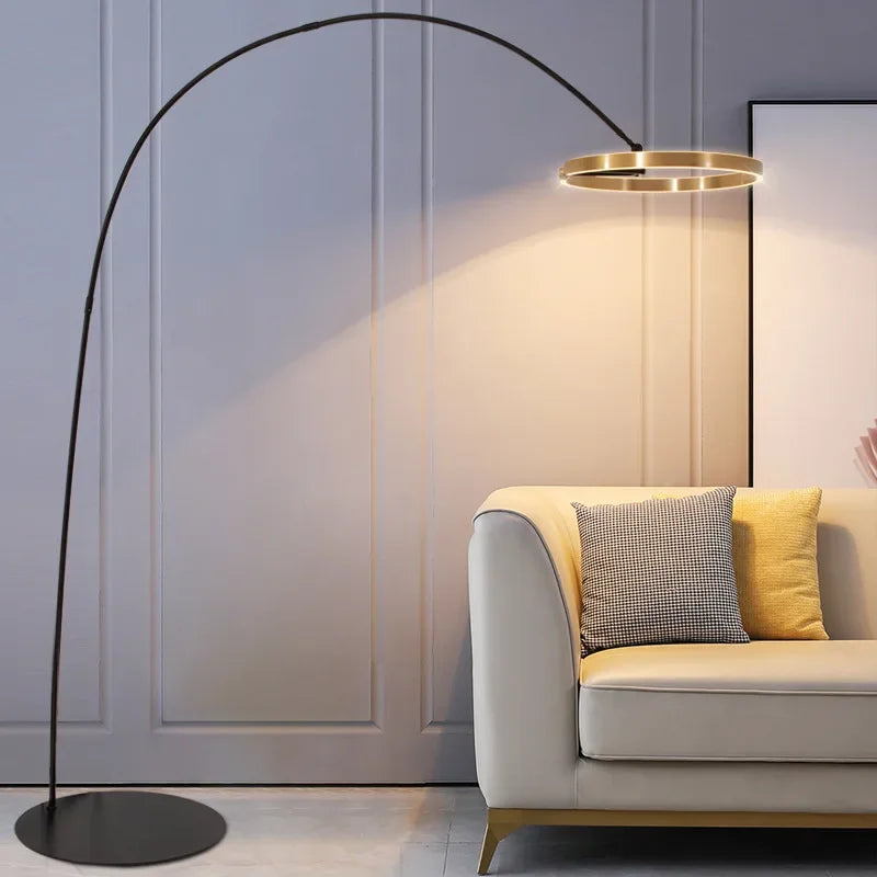 Nordic LED Fishing Floor Lamp by Afralia™: Elegant Lighting for Home, Hotel & Villa