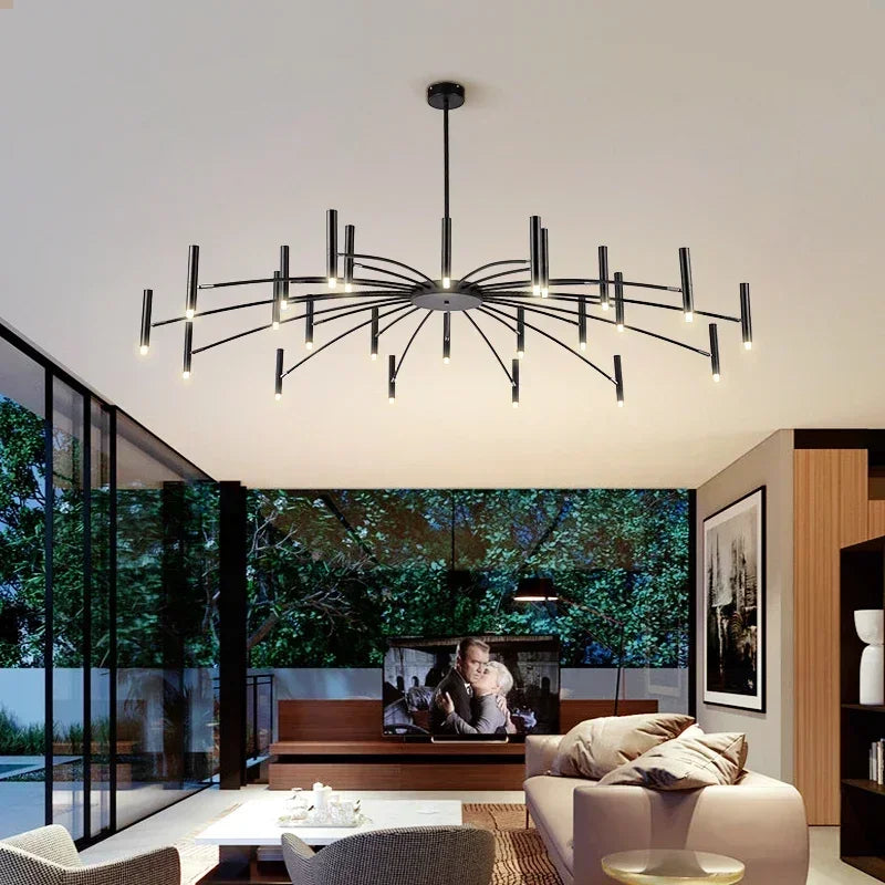 Afralia™ LED Ceiling Chandelier Nordic Living Dining Room Bedroom Lighting Fixture