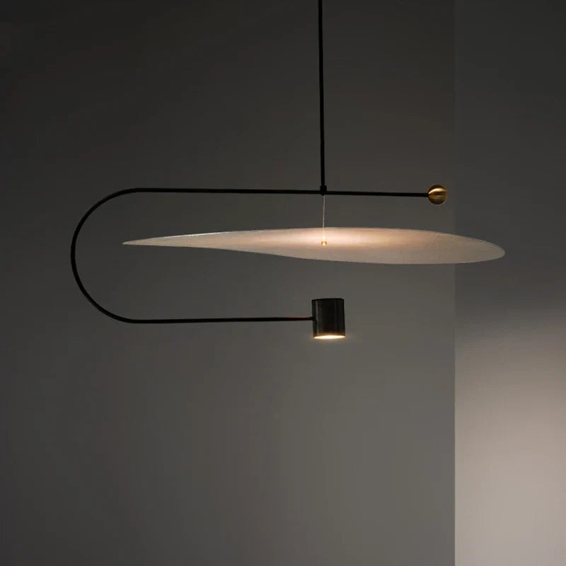 Afralia™ Nordic Iron Chandelier: Modern Living Room Pendant Light for Home Decor